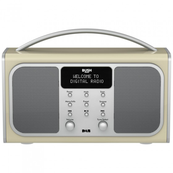 Bush Bluetooth Stereo DAB Radio - Cream