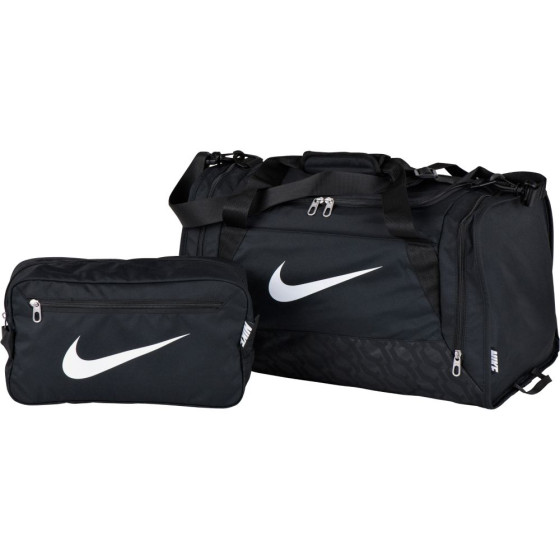 Nike Brasilia Small 2 Piece Holdall Set - Black