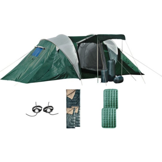 ProAction 4 Man Family Tent Set