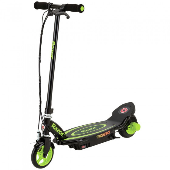 Razor Power Core E90 Electric Scooter - Black & Green