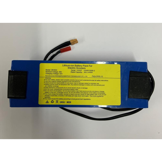 Genuine 36v Battery For Zinc Eco Plus Foldable Electric Scooter 7808528