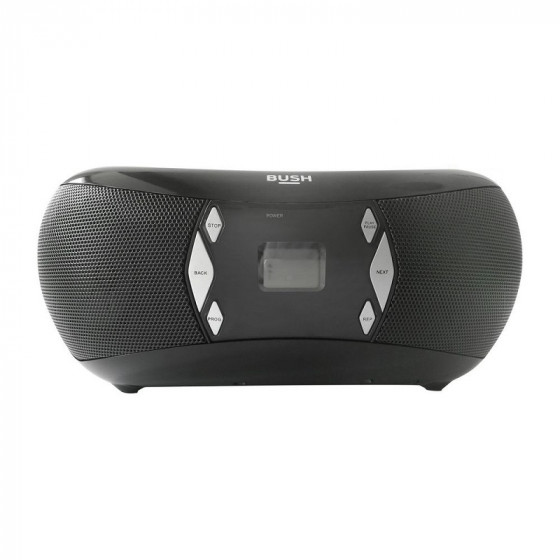 Bush MP3 CD Boombox with FM Radio - Black