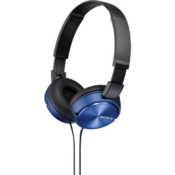 Sony ZX310 On-Ear Headphones - Blue