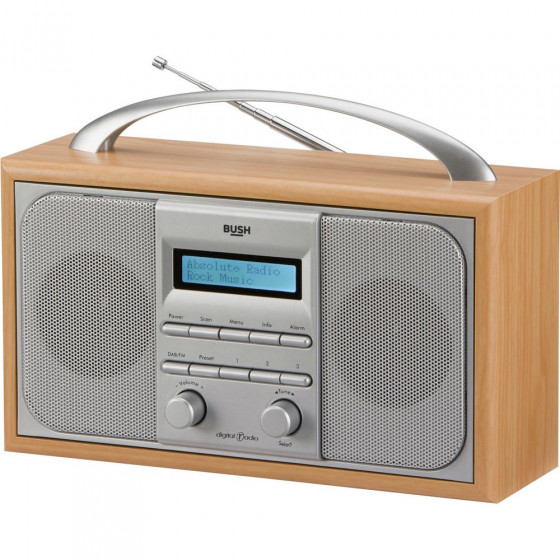 Bush DAB Wooden DAB Radio