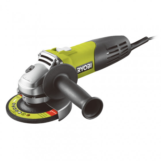 Ryobi RAG600-115G Corded Electric Angle Grinder - 600w (No Grinding Discs)