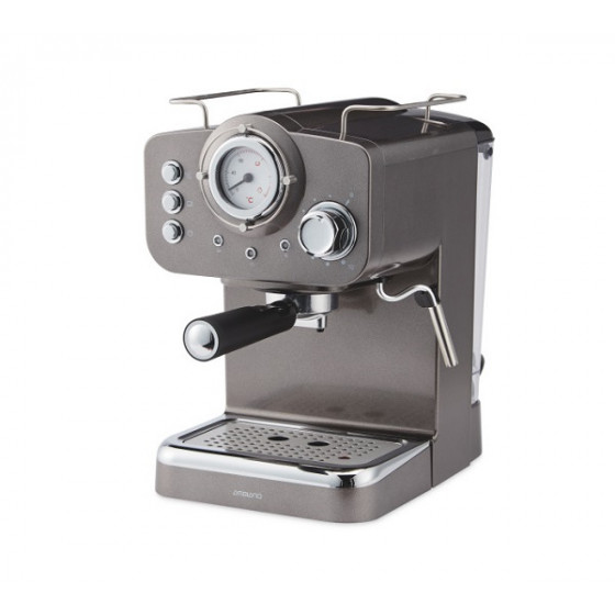 Ambiano Gunmetal Espresso Maker  - 1100W