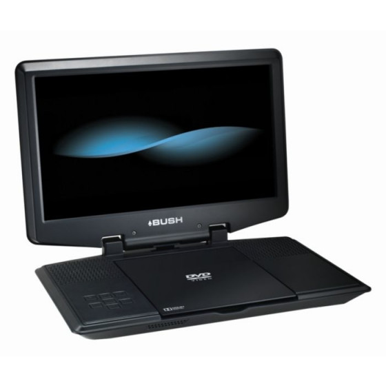 Bush 12 Inch Portable DVD Player - Black (Unit & Power Lead Only)