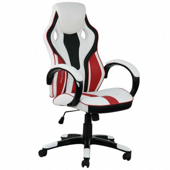 X-Rocker Maverick Ergonomic Office Gaming Chair - White