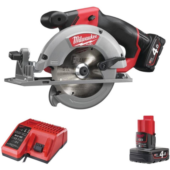 Milwaukee M12CCS44-402C 12v Fuel Li-ion Circular Saw