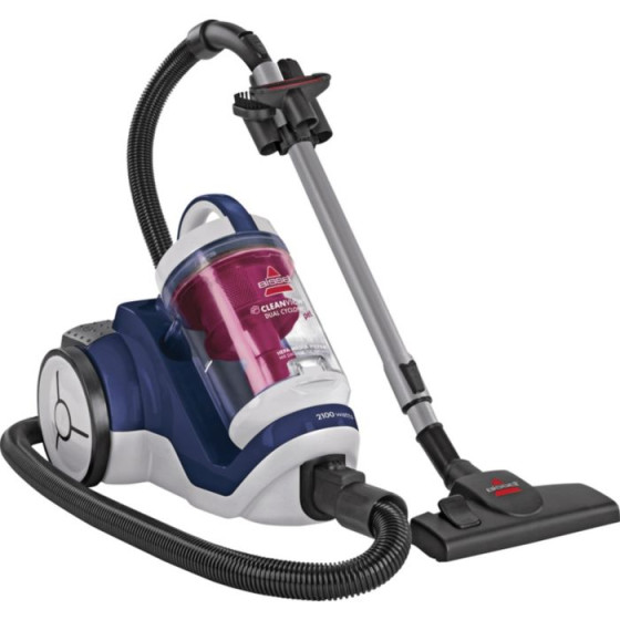 Bissell 78E9E Cleanview Power Pets Bagless Cylinder Vacuum Cleaner 