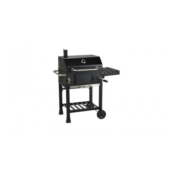 Home American Style Charcoal BBQ - Black (No Charcoal Tray Crank Handle)