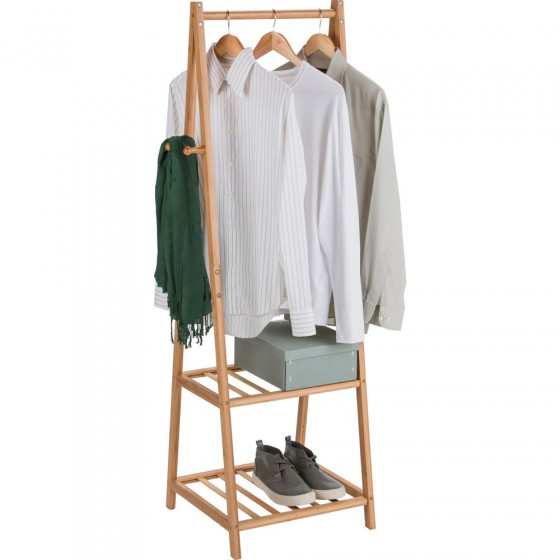 Bamboo Clothes Rail