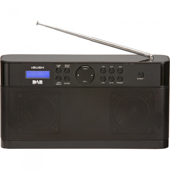 Bush Stereo Dab Radio - Black