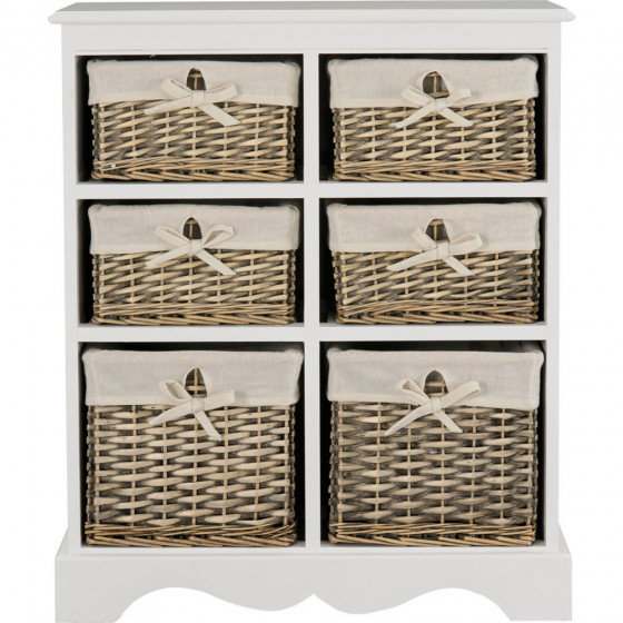 Malvern Hallway 6 Drawer Unit