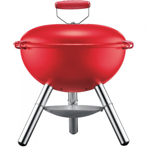 Bodum Fyrkat Charcoal Picnic BBQ - Red