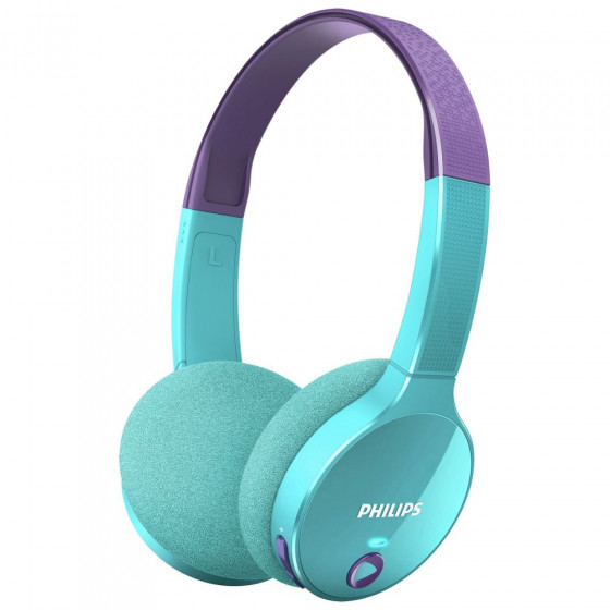 Philips SHK400 Children's Bluetooth Headphones - Purple