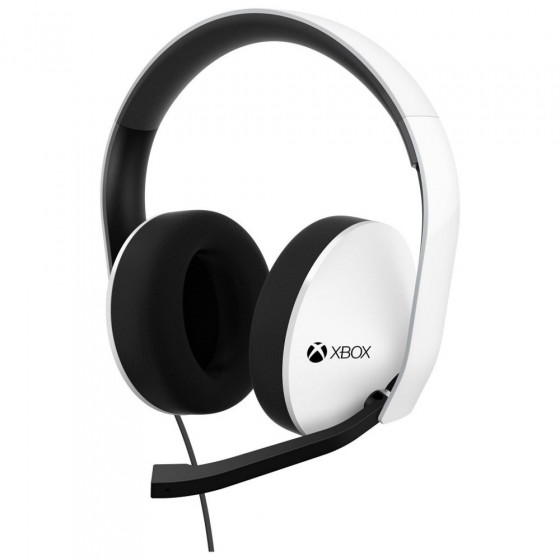 Xbox One Official Wired Stereo Headset - White (No Headset Adapter)