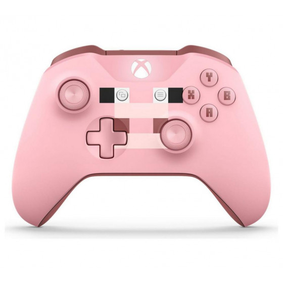 Xbox One Minecraft Pig Controller - Pink (3.5mm Jack Not Working)