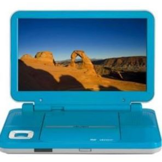 Bush 10 Inch Portable DVD Player Unit Only - Blue.