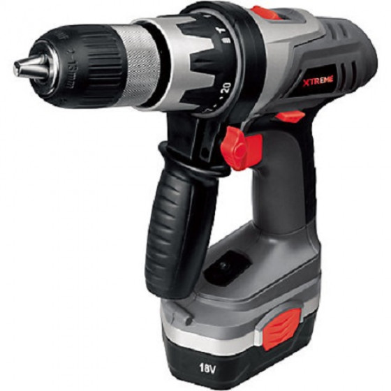 Powerbase Xtreme Cordless Hammer Drill - 18V