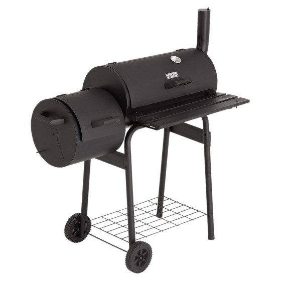 Home American Smoker Charcoal BBQ - Black