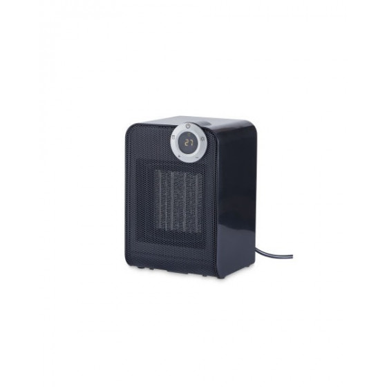 Easy Home 1800w Ceramic Heater Black Fan Heaters Heating & Air