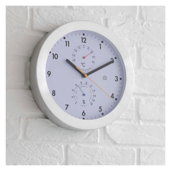 Habitat White Faced Weather Clock