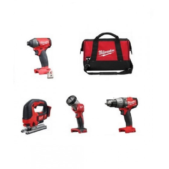 Milwaukee M18 MILKIT4 18v Power Tool Kit - Bare Tool