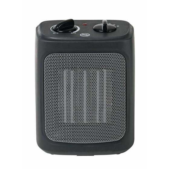 Challenge 2kw Ceramic Upright Fan Heater - Black/Grey