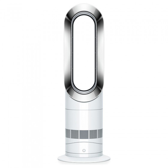 Dyson AM09 Hot & Cool Fan Heater - White/Nickel (Slight Discolouration)