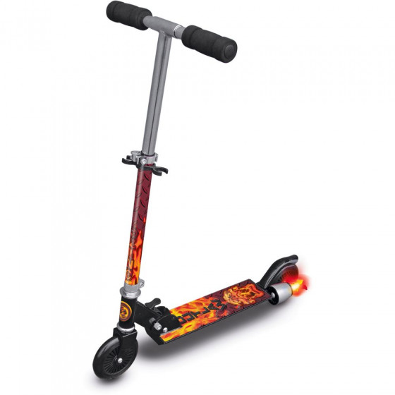 Zinc Outlaw Flame Scooter - Black (No Bell)