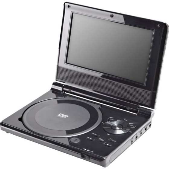 Alba 7 Inch Portable DVD Player - Black