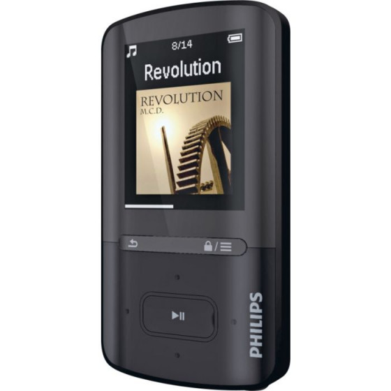 Philips 8GB GoGear VIBE MP3 Player with Video - Black
