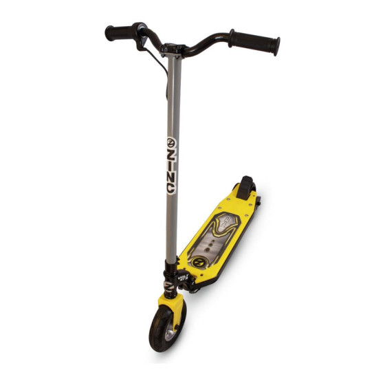 Zinc Volt XT3 Electric Scooter - Black & Yellow