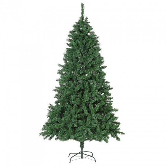 Heart of House 7ft Pre-lit Nordic Fir Colour Switch Christmas Tree - Green