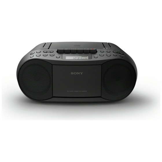 Sony CFD-S70 Cassette and CD Player – Black