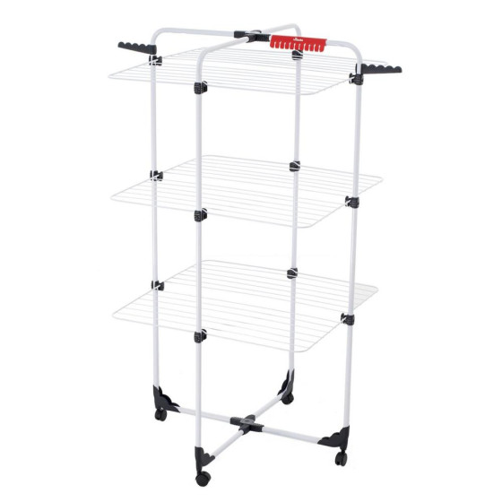 Vileda Mixer 3 Tower Airer - White