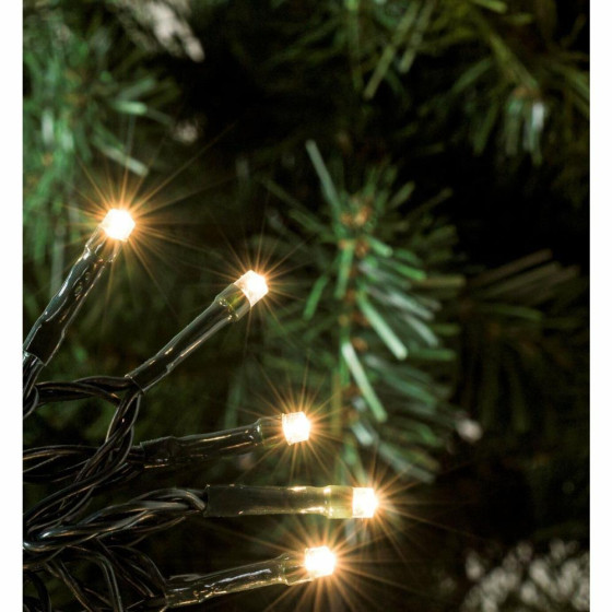 Habitat 720 Warm White Multi-Function LED Christmas Lights - 48.14m