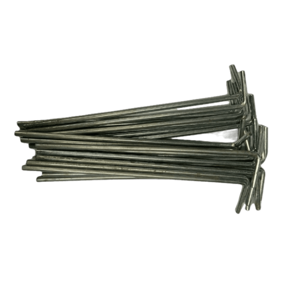 Replacement Set Of 24 Tent Pegs For ProAction 6 Man 3 Room Tunnel Tent - 5023628