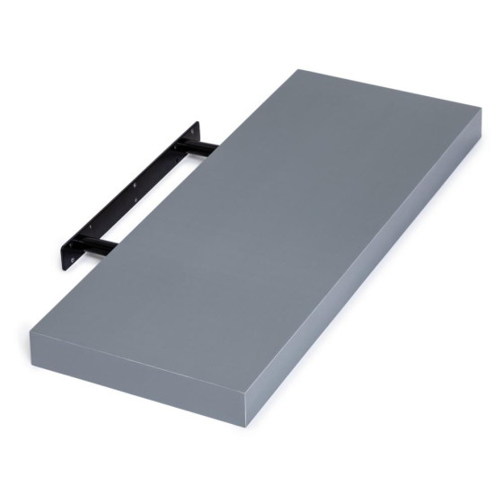 Habitat Jak 80cm Floating Shelf - Grey