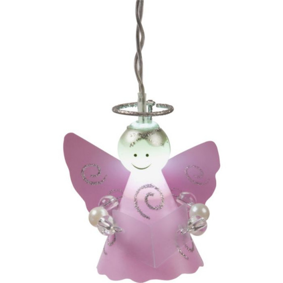 2m Angel String Christmas Lights - Multicoloured