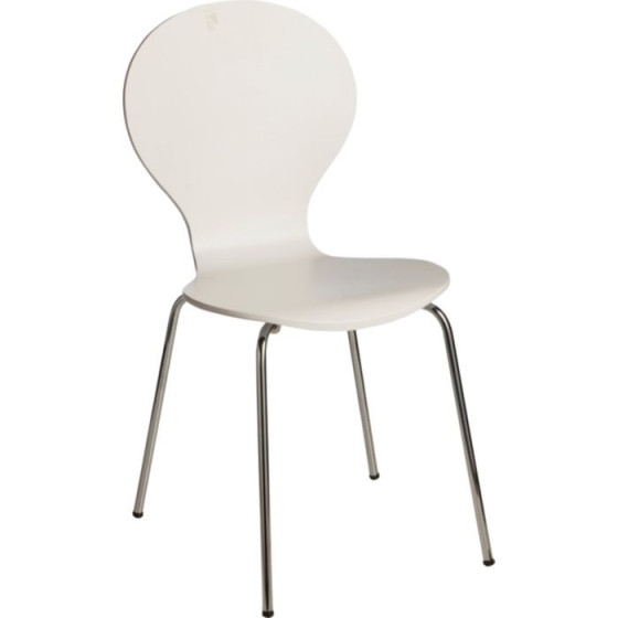 ColourMatch Bentwood Chair - Super White