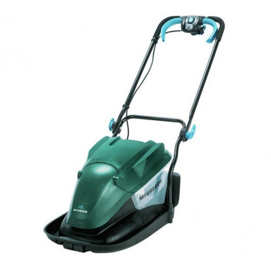 McGregor 33cm MEH1533A Corded Hover Lawnmower - 1500w (No Mulching Plug)