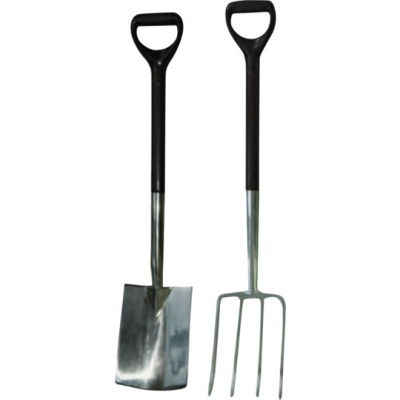 Argos Value Range Spade and Fork Set