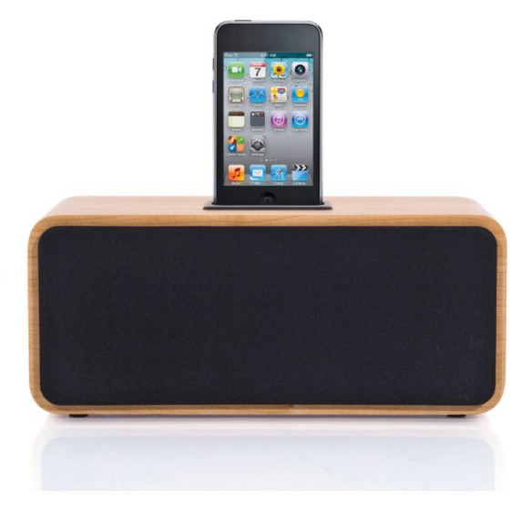 Acoustic Solutions Speaker Dock - Wood