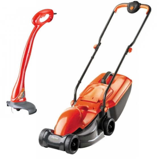 Flymo Lawnmower and Mini Trimmer Grass Trimmer