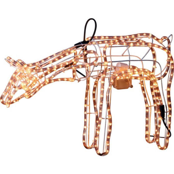 Grazing Moving Reindeer Christmas Decoration Light