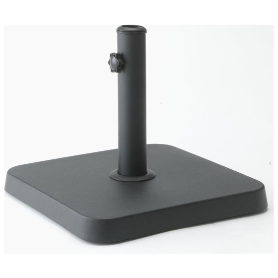 Home Concrete Parasol Base - Black