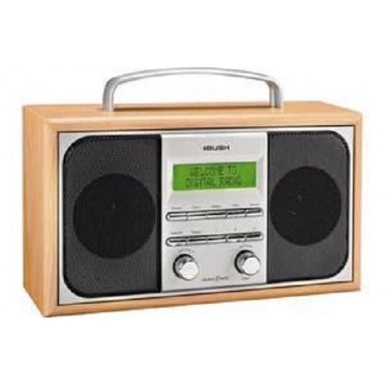 Bush Arden Wooden DAB Radio