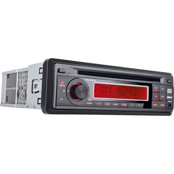 Alba ICS104 In Car Stereo CD Radio - AUX Input